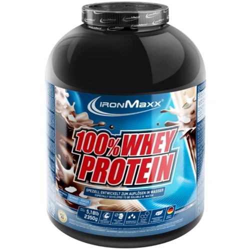 

IronMaxx 100% Whey Protein 2350 g / 47 servings / Pistachio-coconut