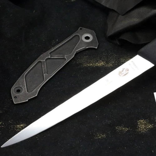 Кухонный нож Victorinox Fibrox Filleting Superflex 18см с черн. ручкой (5.3813.18): Длина лезвия, см 18