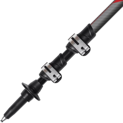 Трекінгова палиця Vipole Carbontrek QL Roundhead DLX S1907: Матеріал EVA, Пластик