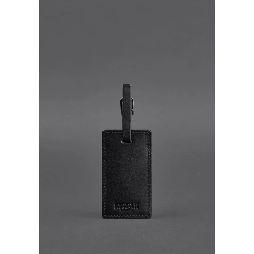 Бірка для багажу BlankNote 3.0 чорна (BN-TAG-3-g)