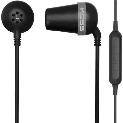 Навушники Koss The Plug Wireless Noise Isolating Mic (196982.102): Тип конструкції вакуумні