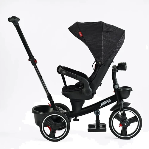 Дитячий велосипед Best Trike 3-х колісний чорний (9155/365-12): Гальма Ножной
