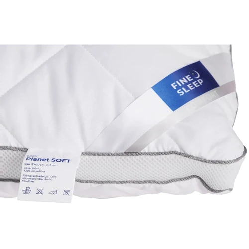 Подушка Fine Sleep Planet Soft микрофибра 50x70 см (735211417-5070): Наполнитель холлофайбер