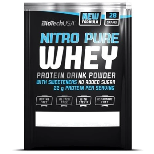 Протеин BioTechUSA Nitro Pure Whey 28 g /sample/ Strawberry