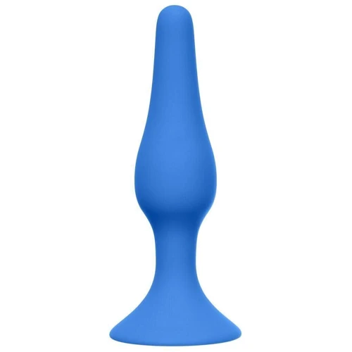 Анальный плаг Slim Anal Plug Medium - Blue, 57420602