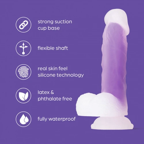 Фаллоимитатор на присоске So Divine Glorious Рurple