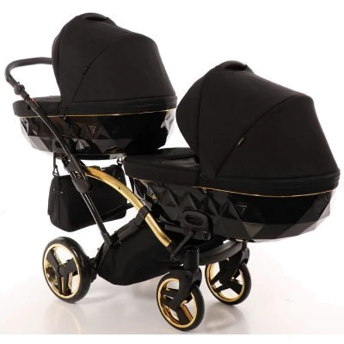 Универсальная коляска для двойни 2 в 1 Junama Diamond S-line Duo Slim 03: Возможность установки люльки есть