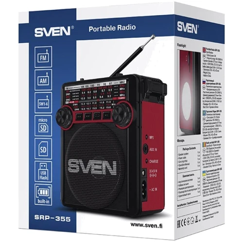 Акустика SVEN SRP-355 Red фото 8
