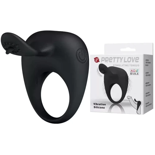 Вібро-кільце Pretty Love Stimulating Tonguo, BI-210135