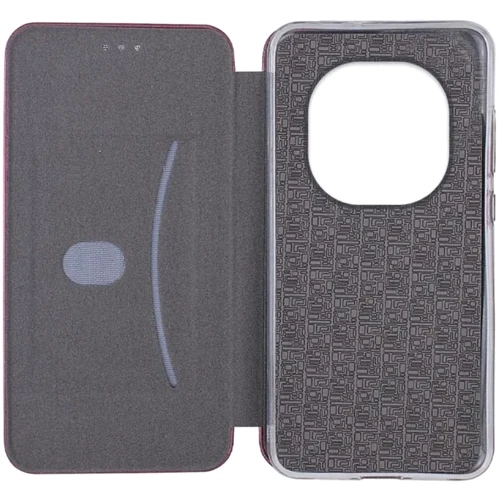 Чехол для телефонов BeCover Book Exclusive Red Wine for Xiaomi Redmi Note 14 Pro 4G (713525): Материал искусcтвенная кожа и силикон