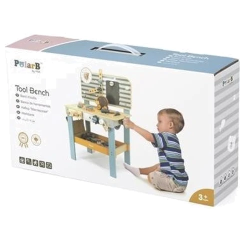 Деревянный верстак с инструментами Viga Toys PolarB (44065) фото 5