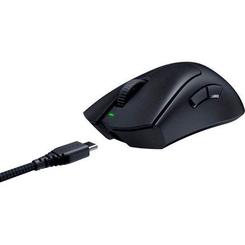 Мышь Razer DeathAdder V3 Pro Black (RZ01-04630100-R3G1): Интерфейс подключения Wireless, USB