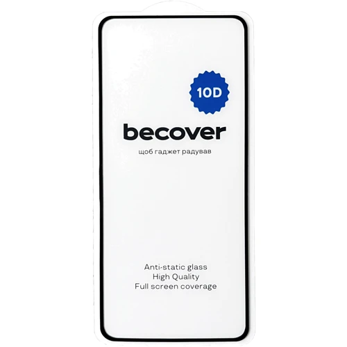 Аксессуар для смартфона BeCover Tempered Glass 10D Black for Motorola Moto G84 (712333)
