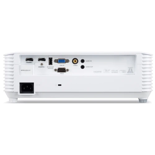 Проектор Acer DLP 3D (MR.JS311.007): Інтерфейси USB, RS-232, HDMI, Wi-Fi, VGA