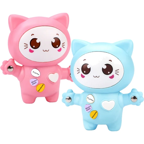 Інтерактивний музичний кошеня Link link cat рожевий