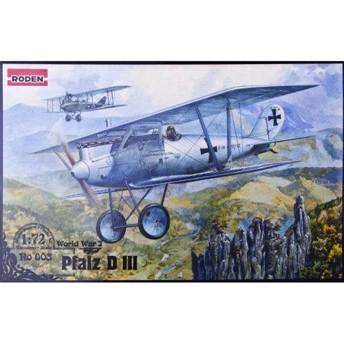 Модель Roden Самолет Pfalz D.III (RN003)