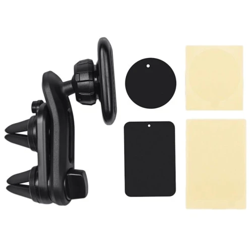 Держатель Hoco Car Holder Air Vent Magnetic CA68 Black: Особенности магнитный, автодержатель