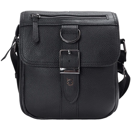 Мужская сумка через плечо Giorgio Ferretti черная (SHIGF3489-black): Пол Мужской