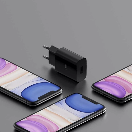 Зарядное устройство Xiaomi ZMI USB Wall Charger QC3.0 18W Black (HA612): Тип сетевое