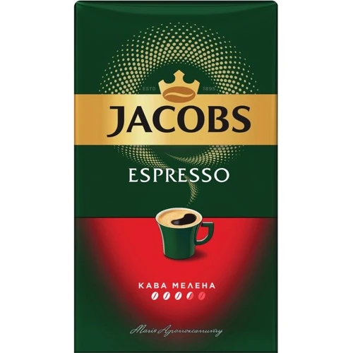 Кофе молотый Jacobs Espresso 450 г (8714599106969)