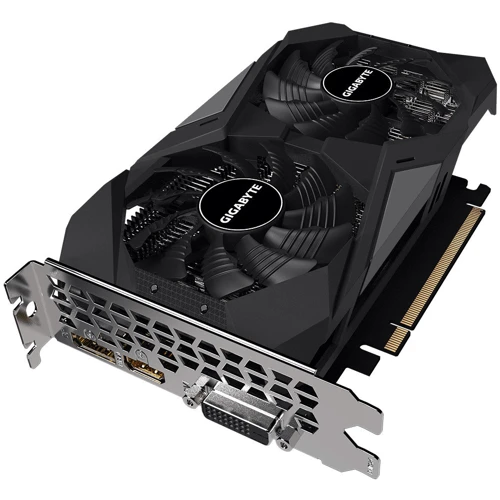 Відеокарта GIGABYTE GeForce GTX 1650 D6 WINDFORCE OC 4G (GV-N1656WF2OC-4GD V2): Обсяг пам'яті, Гб 4
