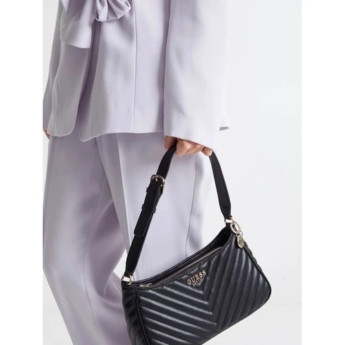 Жіноча сумка багет GUESS KEILLAH SHOULDER BAG чорна (HWQG8690180-BLA): Країна виробник США
