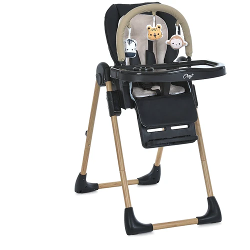 

Стульчик для кормления El Camino Craft Black (ME 1115-W Black)