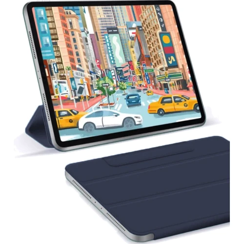 Аксессуар для iPad BeCover Case Book Magnetic Buckle Deep Blue (706600) for iPad Pro 11" (2018-2022): Материал искусственная кожа
