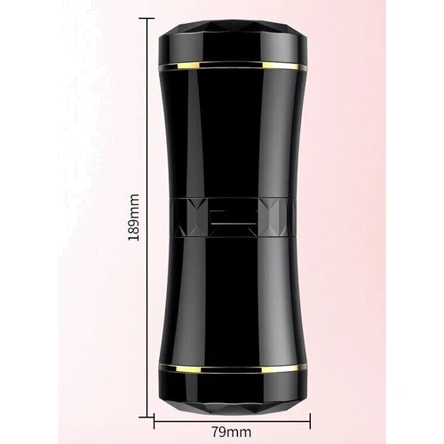 Мастурбатор з двома входами FOX Masturbation Cup - Double Ends black, BS6300035