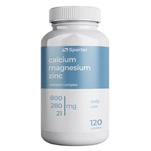Sporter Calcium Magnesium Zinc 120 Tablets (817072)