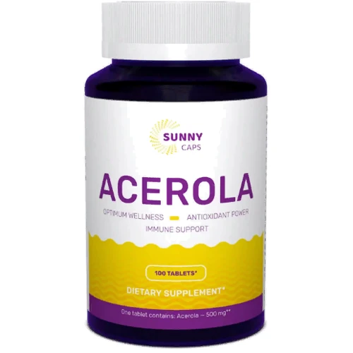 Sunny Caps Acerola 500 mg Ацерола 100 таблеток