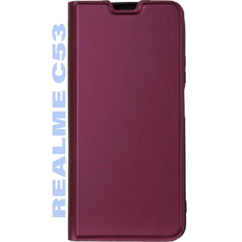 Чохол для телефона BeCover Book Exclusive New Style Red Wine для Realme C53 (711203): Плівка в комплекті нет