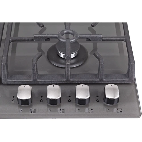 Варочная поверхность газовая Pyramida PFG 647 GRAY LUXE: Расположение панели Фронтальное