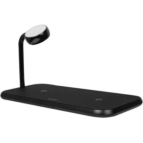 Док-станция Zens Dock Stand Dual Wireless Charging Base 10W Black (ZEDC05B/00) for Apple iPhone and Apple Watch фото 1