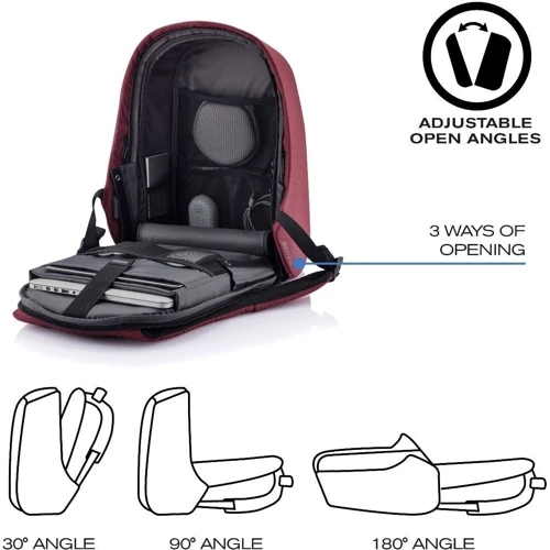 XD Design Bobby Hero Regular Backpack Red (P705.294) for MacBook Pro 15-16" фото 20