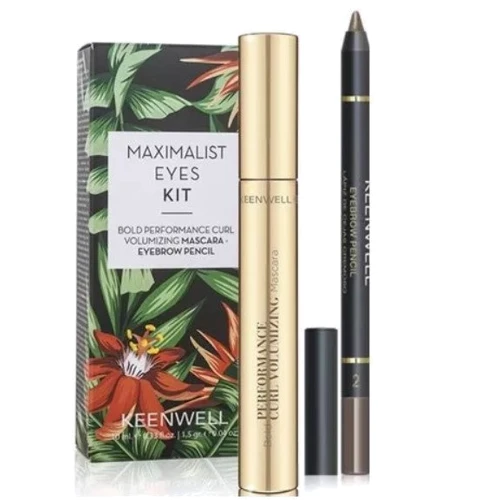 Набор Тушь"объем+подкручивание" 10 ml + карандаш для бровей 1.5 g