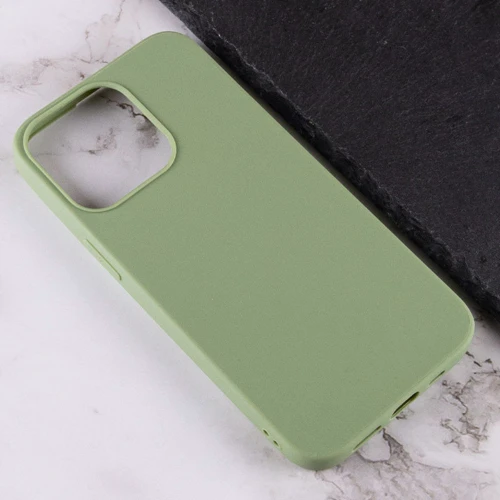 Чехол для iPhone TPU Case Candy Pistachio for iPhone 14 Pro Max: Материалы Термополиуретан