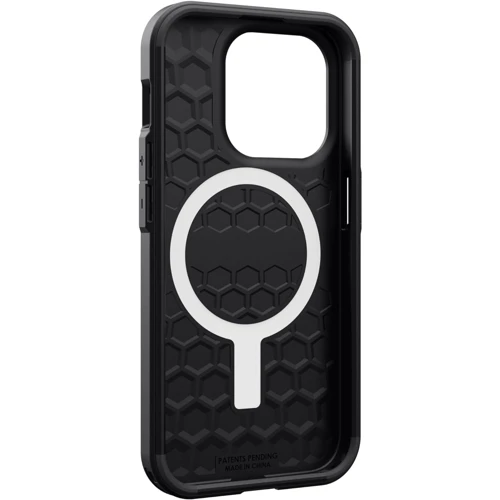Чохол для iPhone Urban Armor Gear UAG Графічний Magsafe Black (114275114040) for iPhone 15 Pro: Тип аксесуара чехол