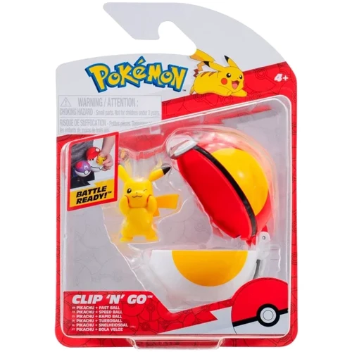 Игровой набор Pokemon W16 - Пикачу в покеболе (PKW3148) фото 4