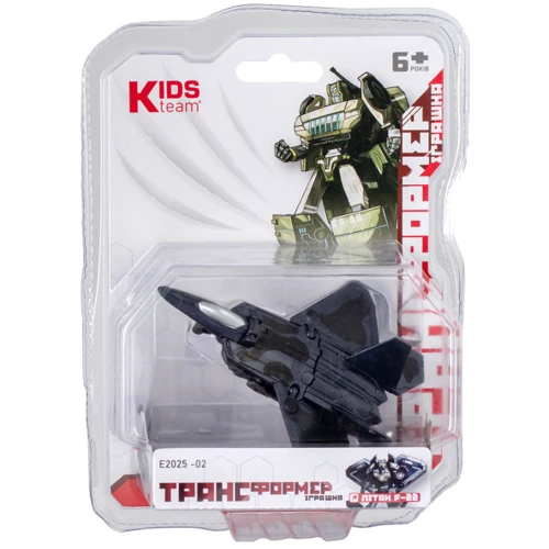 Трансформер Kids Team Самолет F-22 (E2025-02): Вид Машинки-трансформеры