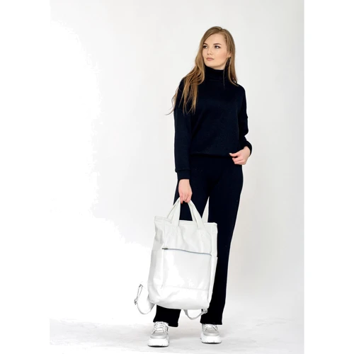 Жіноча сумка-рюкзак Sambag Shopper біла (93591008): Тип Рюкзаки