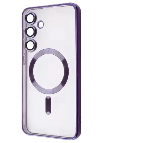 Чехол для телефонов WAVE Metal Color Case with Magnetic Ring Deep Purple for Samsung S721 Galaxy S24 FE