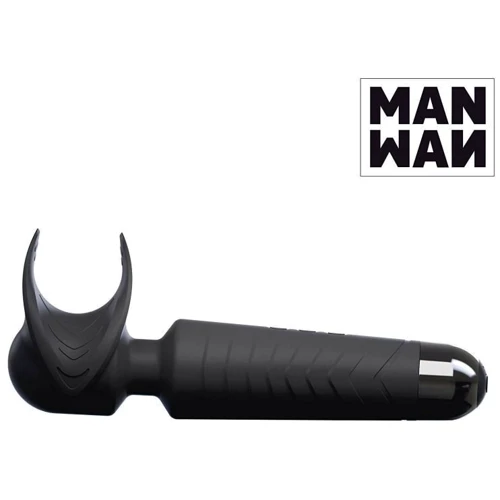 Мастурбатор-вібромасажер Manwan MAN.WAND, відмінно для пар, вібро-мінет, 20 режимів