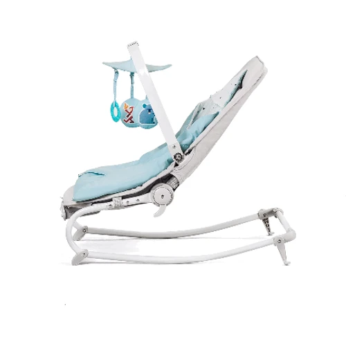 Шезлонг-качалка Kinderkraft Felio Light Blue (KKBFELILIBL000): Возраст с рождения