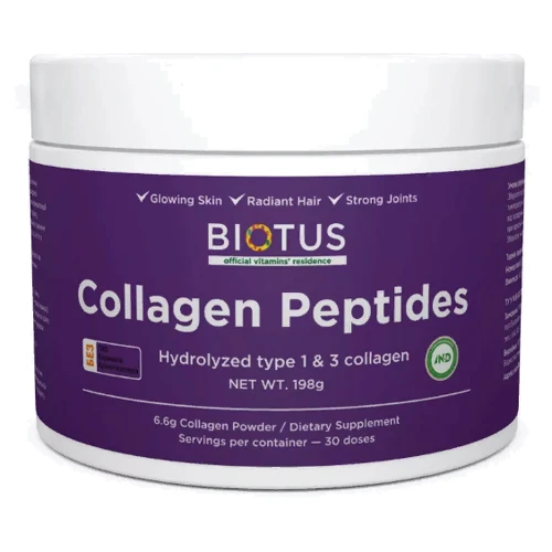 Biotus Collagen Peptides Type 1 And 3 Коллагеновые пептиды 198 г