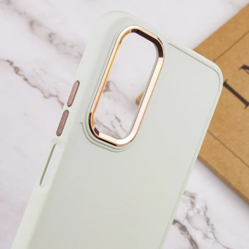 Аксессуар для смартфона TPU Case Bonbon Metal Style White for Samsung A525 Galaxy A52/A528 Galaxy A52s 5G/A526 Galaxy A52 5G: Цвет белый
