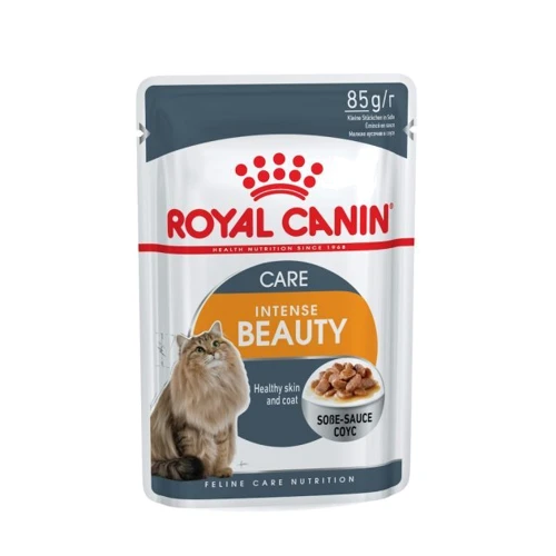 Влажный корм для котов Royal Canin Intense Beauty in gravy для здоровья и красоты шерсти 85 г (4071001)