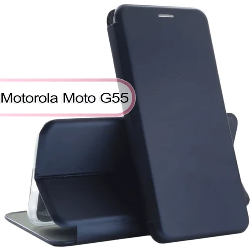 Чехол для телефонов BeCover Book Exclusive Deep Blue for Motorola G55 (713520)