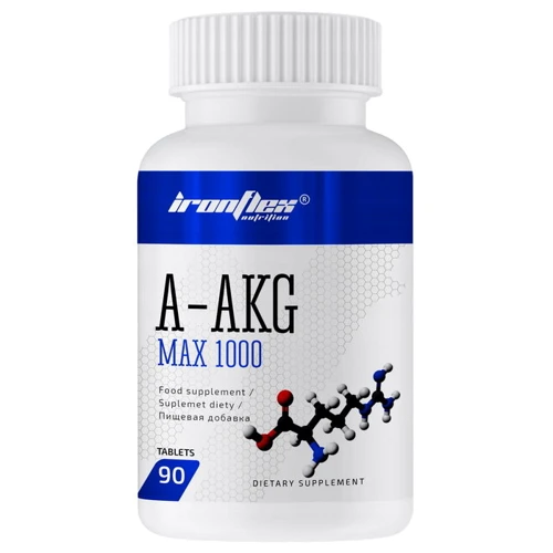 Аминокислота для спорта IronFlex A-AKG Max 1000 mg 90 Tablets