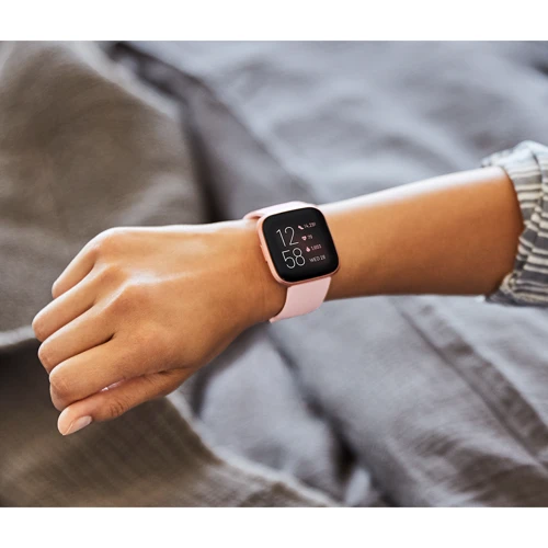 Смарт-часы Fitbit Versa 2 Petal/Copper Rose Aluminum: Тип гаджета Взрослые смарт часы